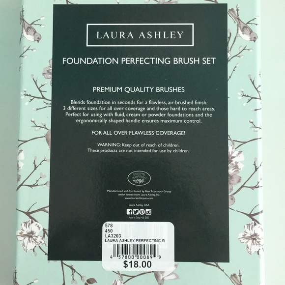 Laura Ashley Makeup Laura Ashley Foundation Perfecting Brush Poshmark